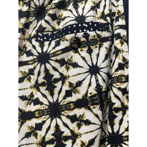 Soft Surroundings Women’s Wide Leg Palazzo Bohemian Festival Artsy Pants Sz M - Picture 7 of 9